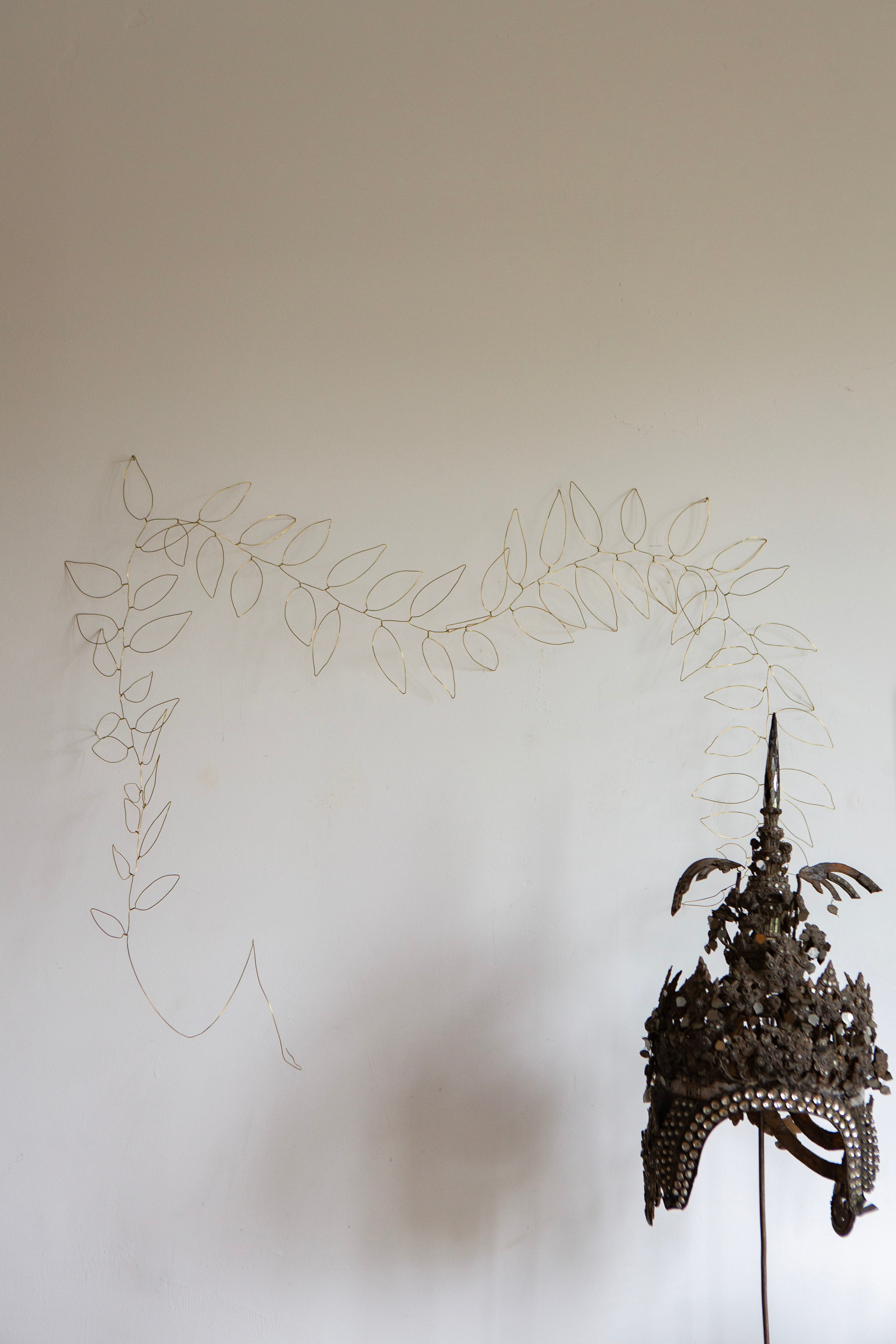 Isabelle Tanov Brass Vine 1