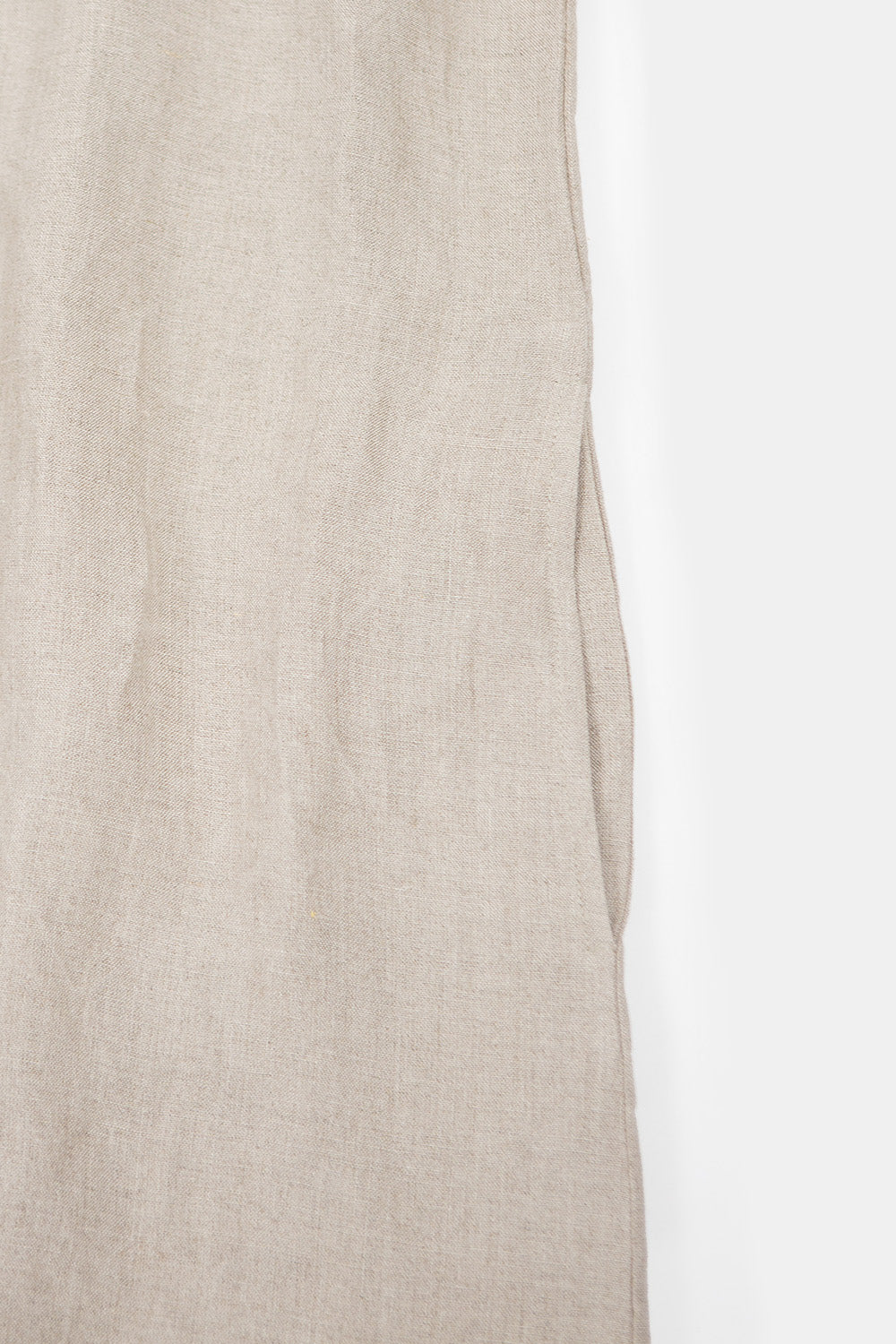 Suki Embroidered Linen Dress In Natural Vine