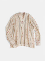 Aarika Hand-stitched Khadi Silk Cotton Top