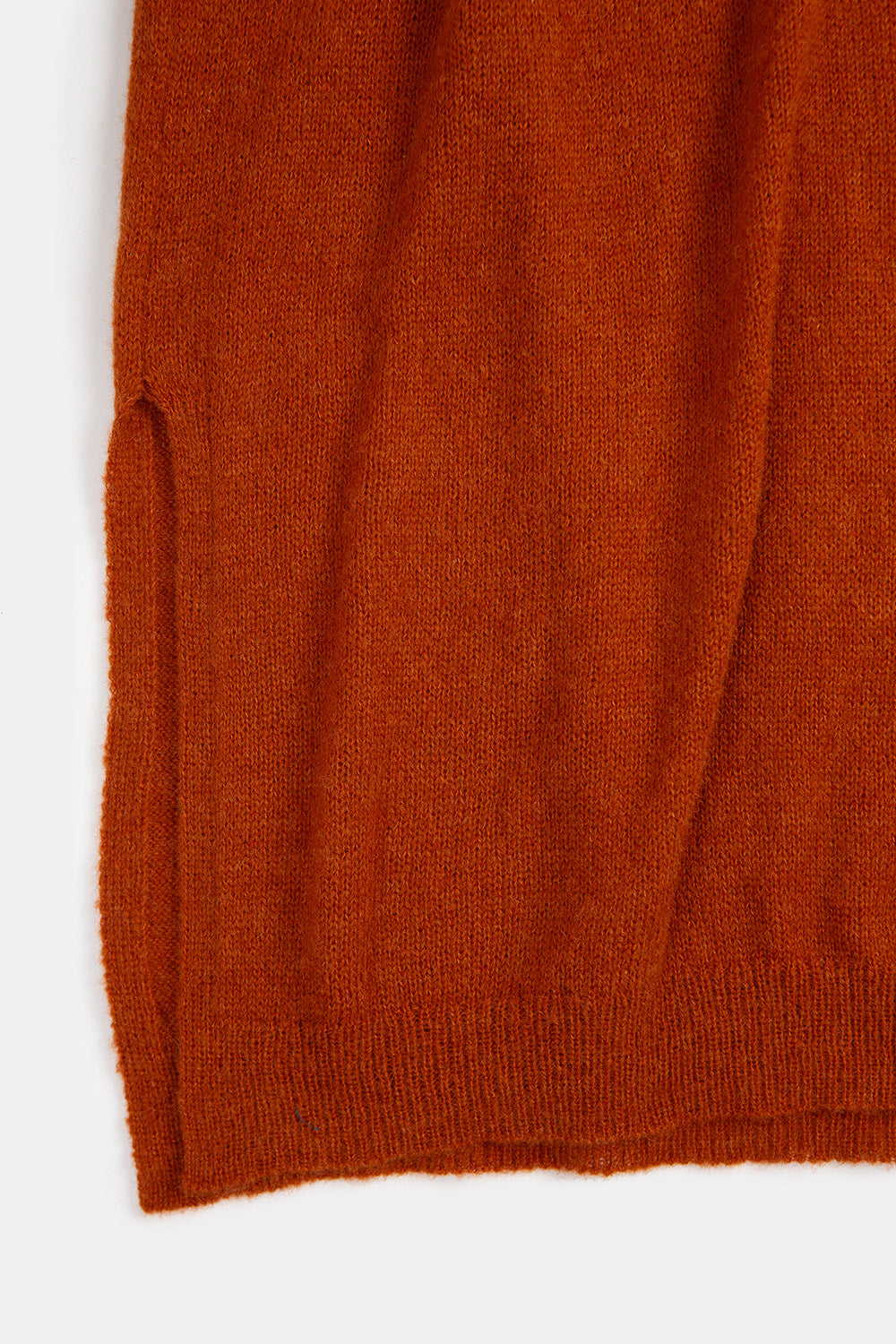 Annabelle Alpaca Wool Silk Sweater Dress in Kabocha