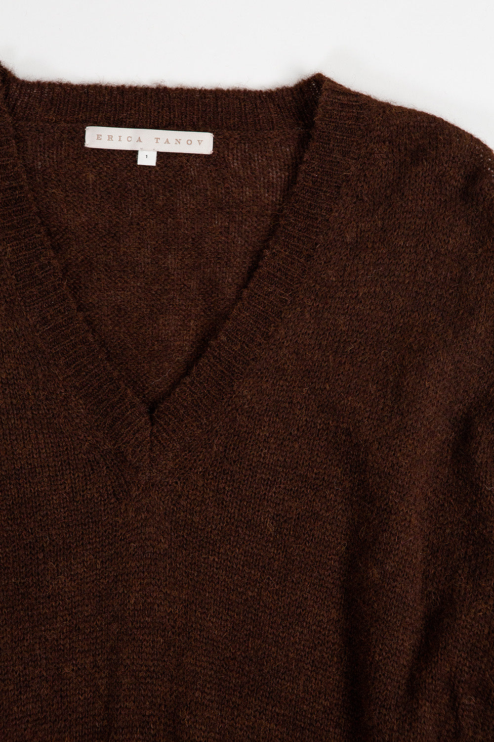 Annabelle Alpaca Wool Silk Sweater Dress in Nocino
