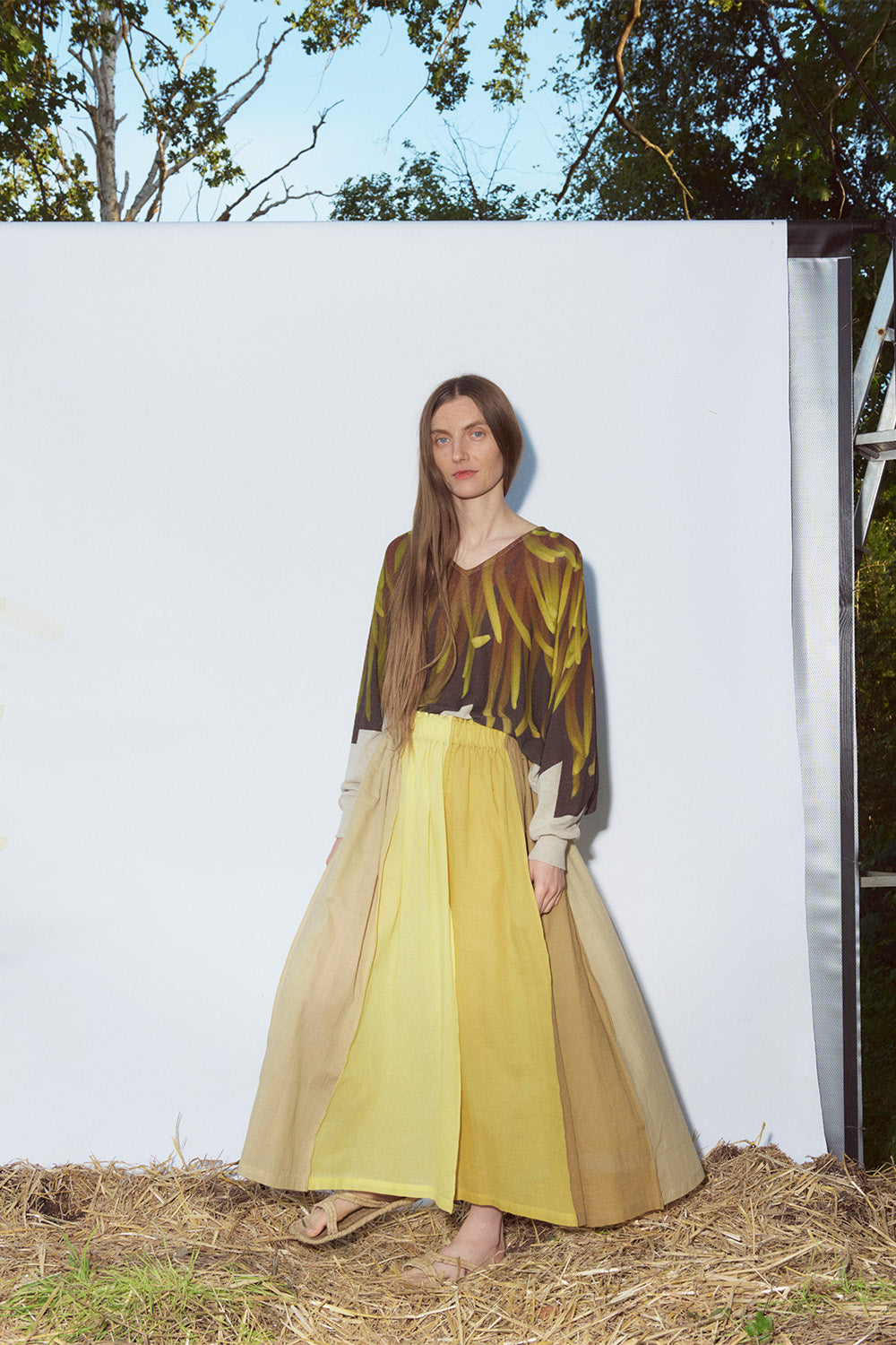 Anntian Pullover in Yellow Dahlia
