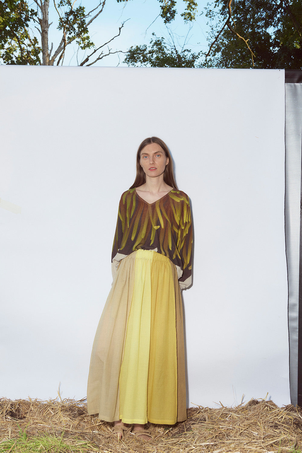 Anntian Pullover in Yellow Dahlia