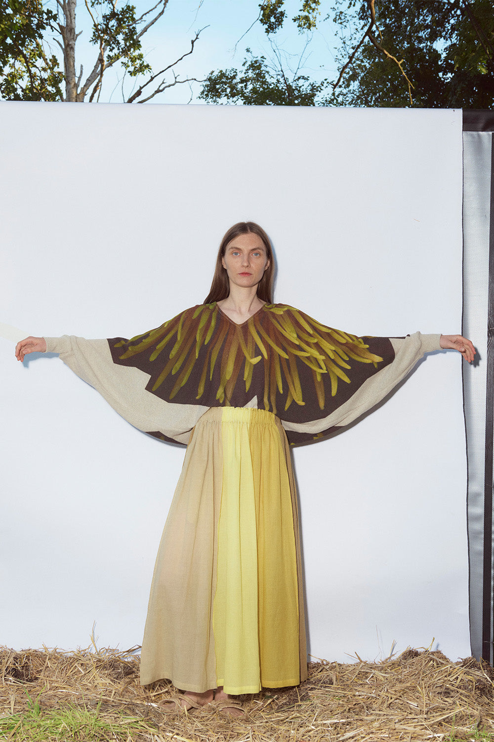 Anntian Pullover in Yellow Dahlia