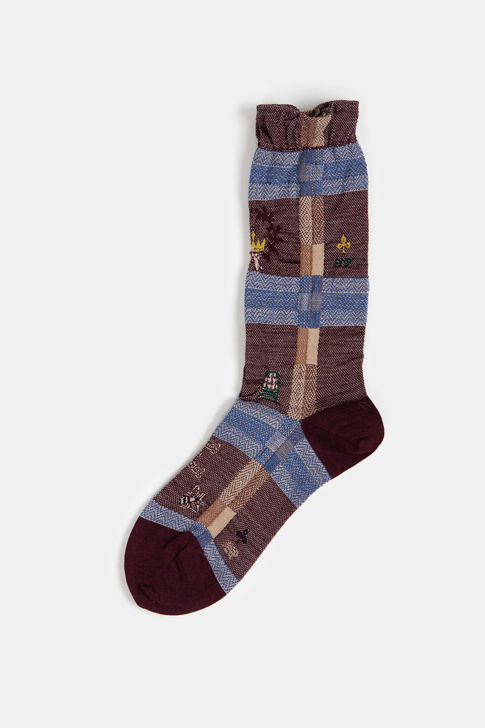 Antipast Darning Check in Wine