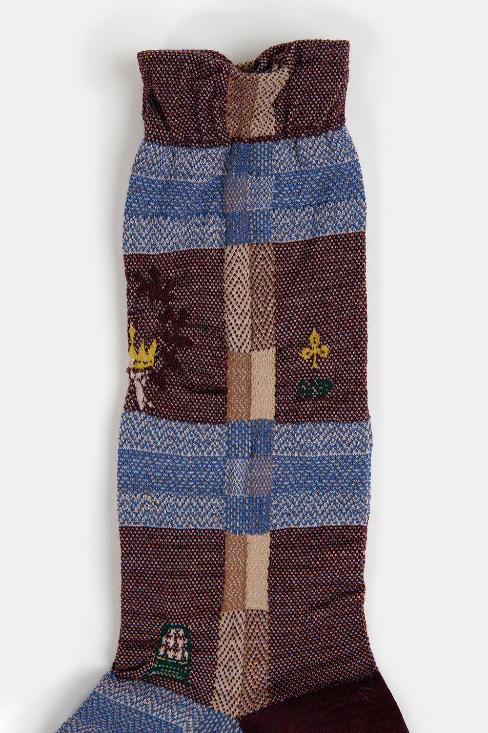 Antipast Darning Check in Wine