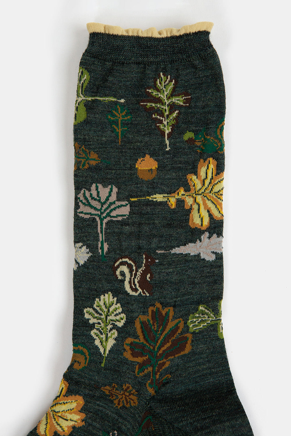 Antipast Autumn Park Socks in Green