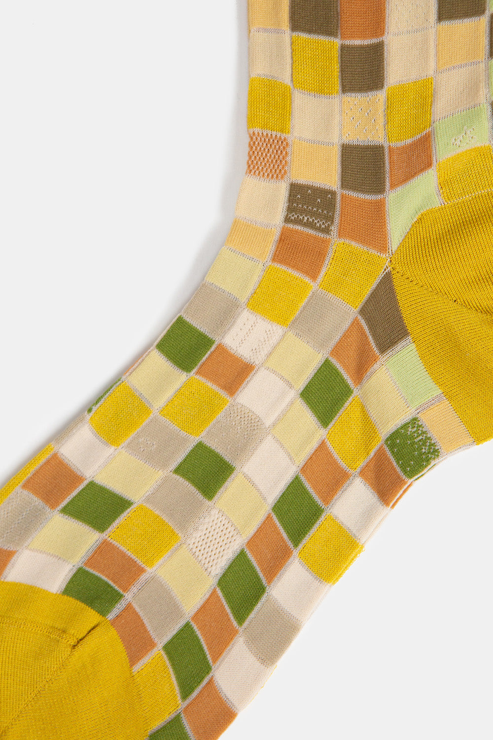 Antipast Colorful Tile Socks in Yellow