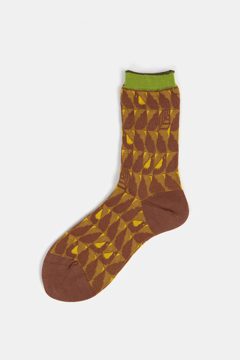 Antipast Bird Walk Socks in Brown