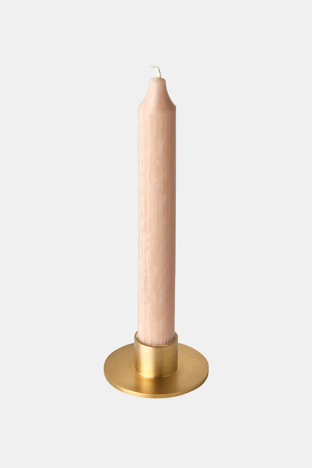Fog Et Cetera Brass Candle Holder Round