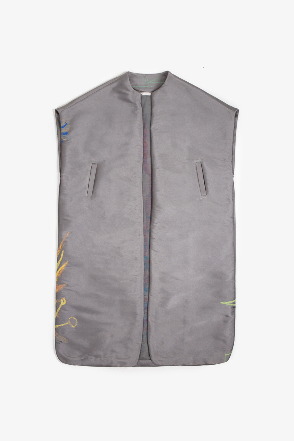 Gülfem Cape Coat In Bloom