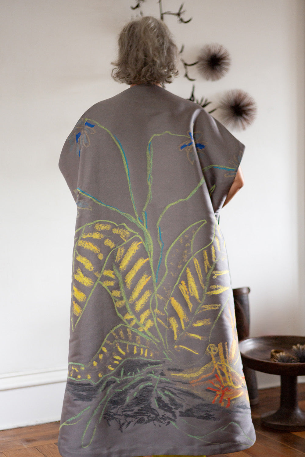 Gülfem Cape Coat In Bloom