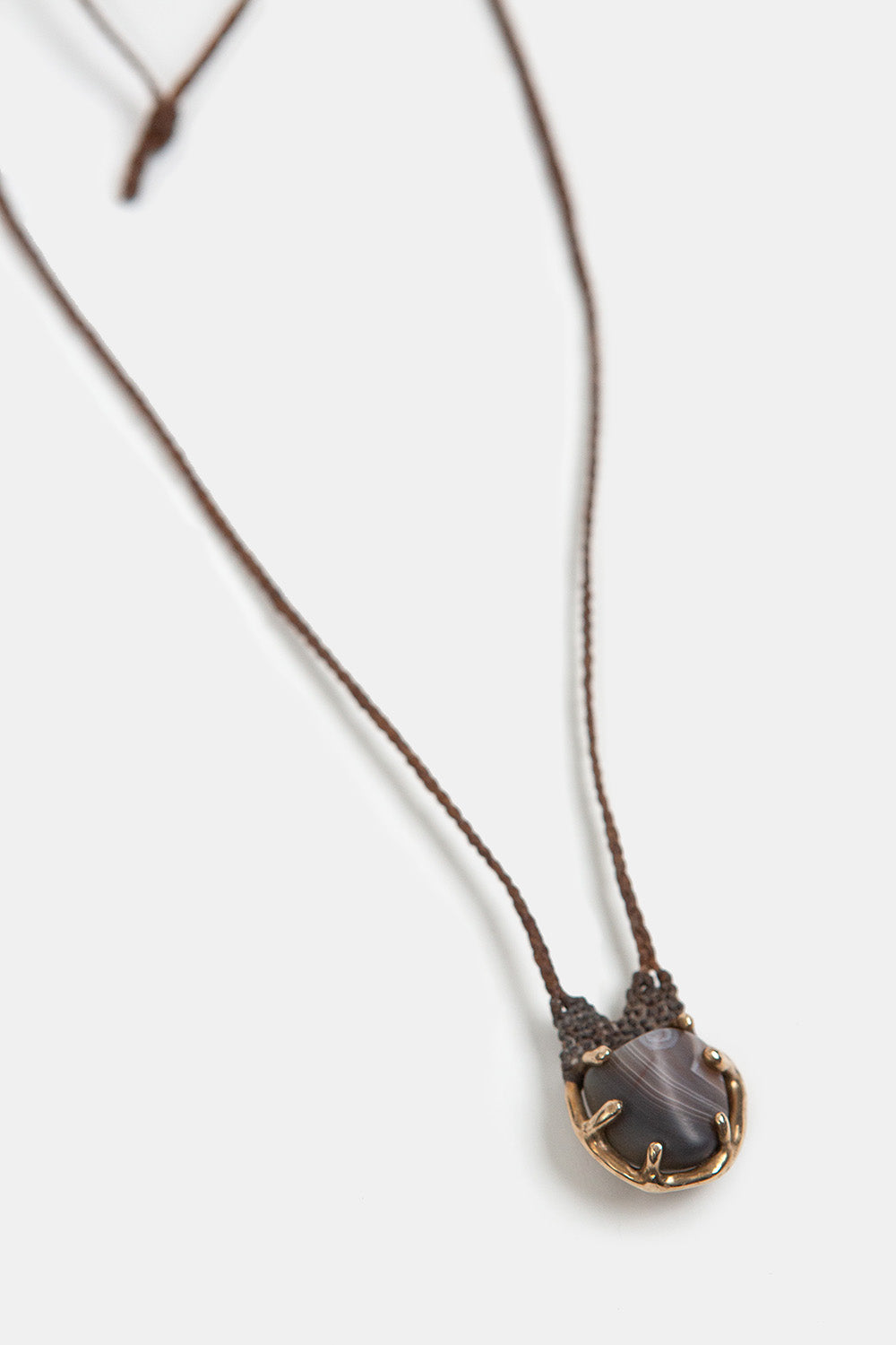 Carina Schott Botswana Agate Necklace
