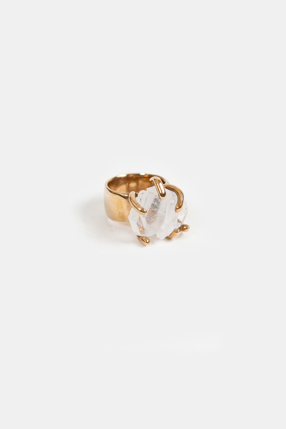 Carina Schott Faden Quartz and Bronze Ring