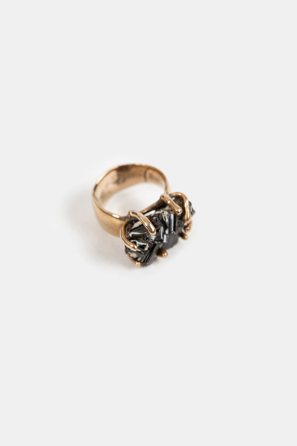 Carina Schott Vesuvianite and Bronze Ring