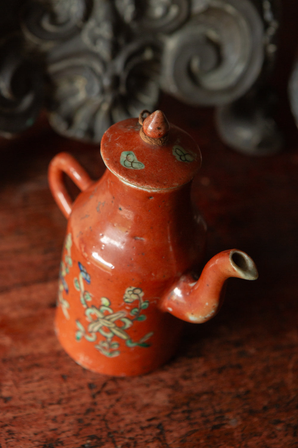 Antique Chinese Ceramic Oil Pot