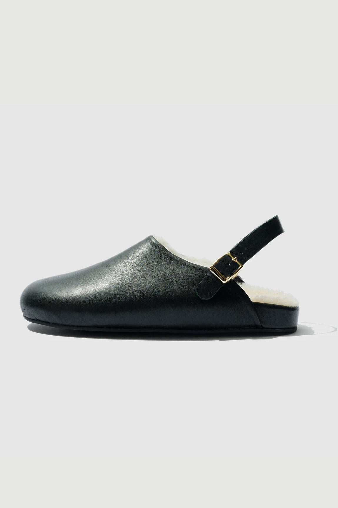 Beatrice Valenzuela Kohl Clog with Shearling