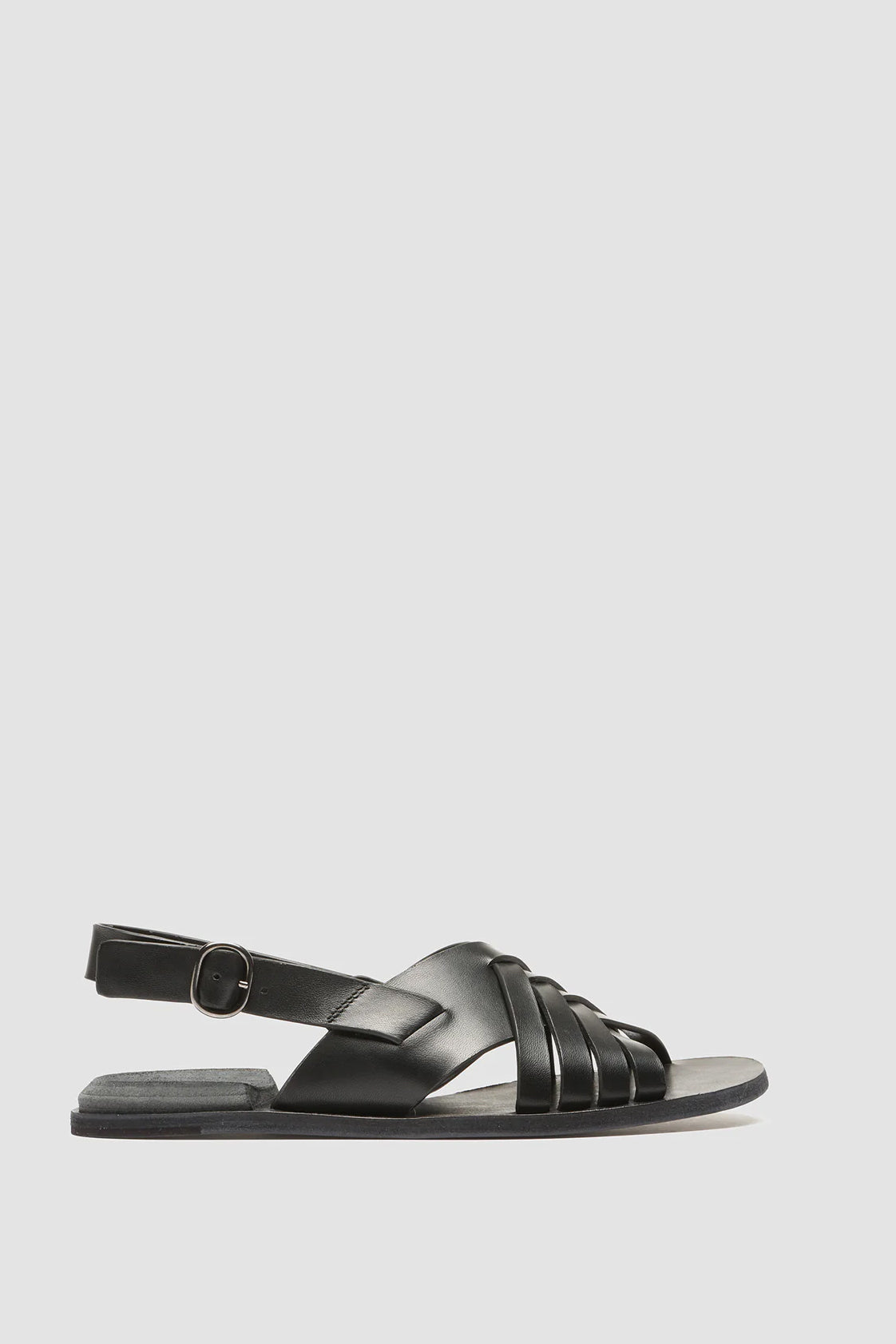 Officine Creative Contraire Sandals In Nappah Nero