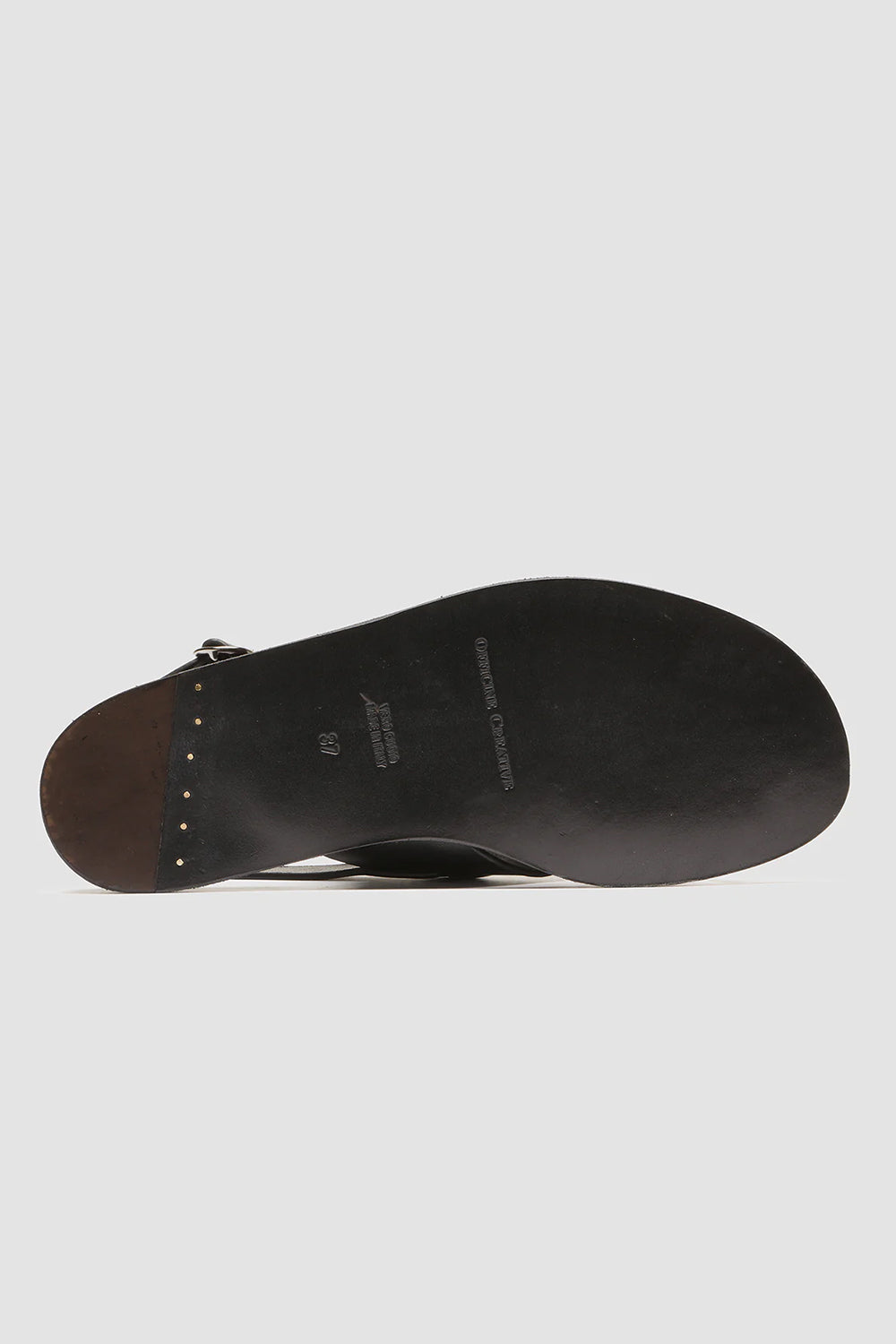 Officine Creative Contraire Sandals In Nappah Nero