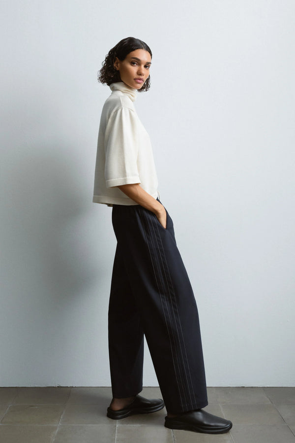 Cordera Tailoring Drawstring Pants In Night