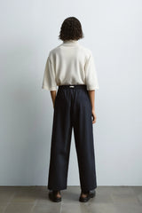 Cordera Tailoring Drawstring Pants In Night