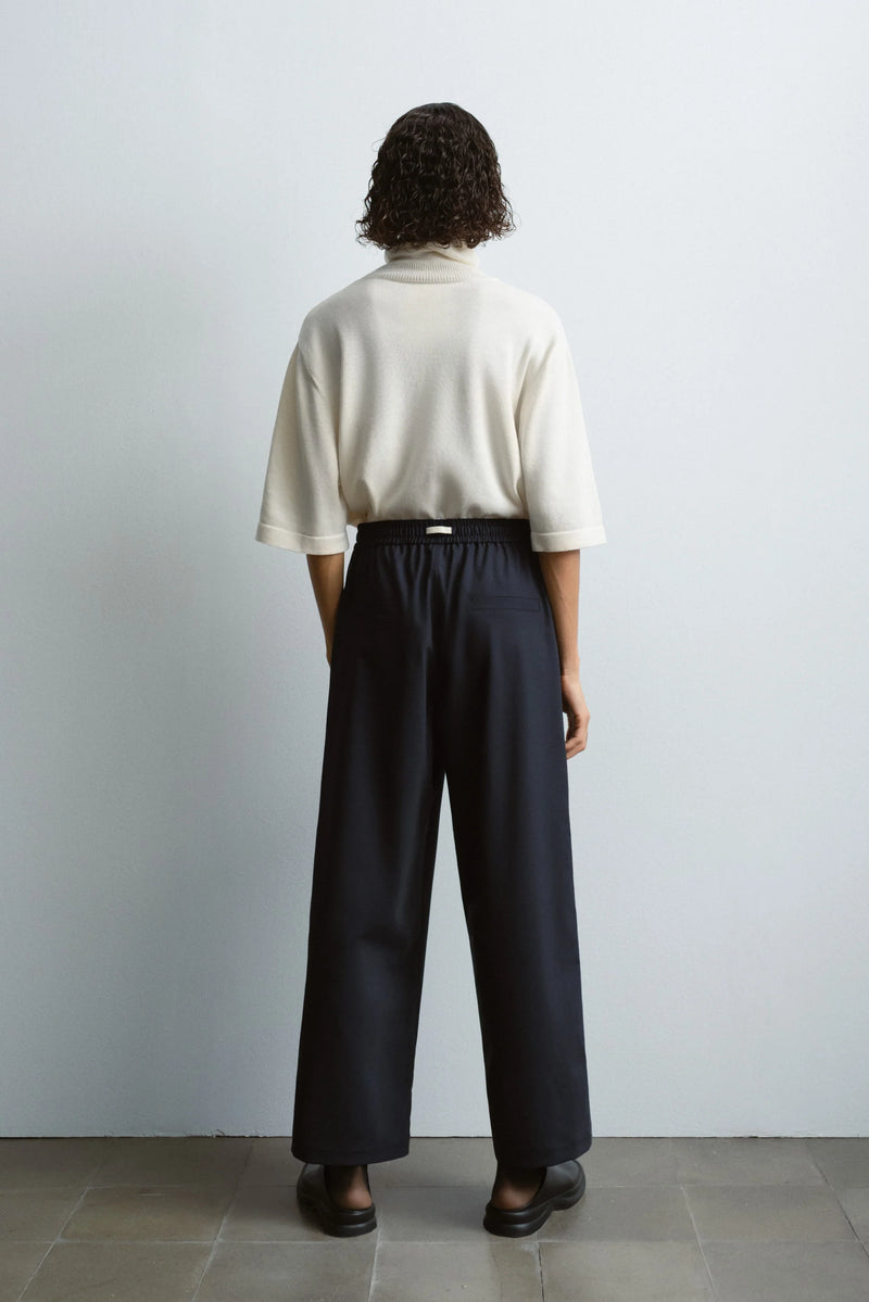Cordera Tailoring Drawstring Pants In Night