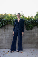 Darby Cotton Corduroy Pants In Midnight