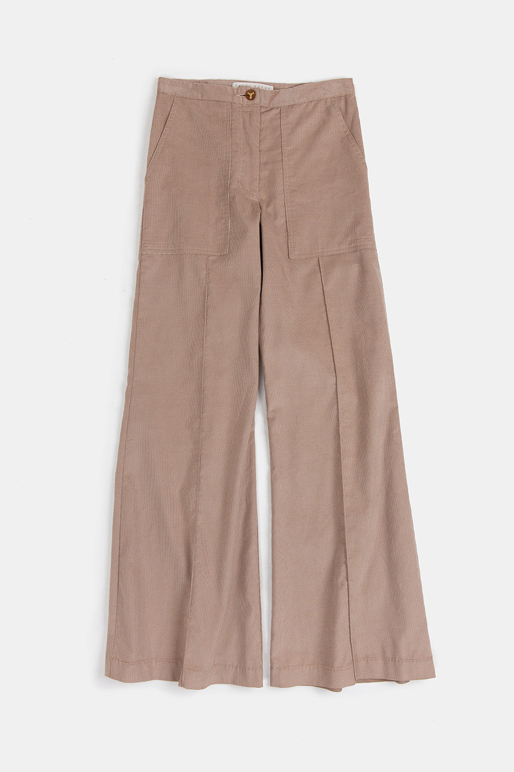 Darby Cotton Corduroy Pants In Sand