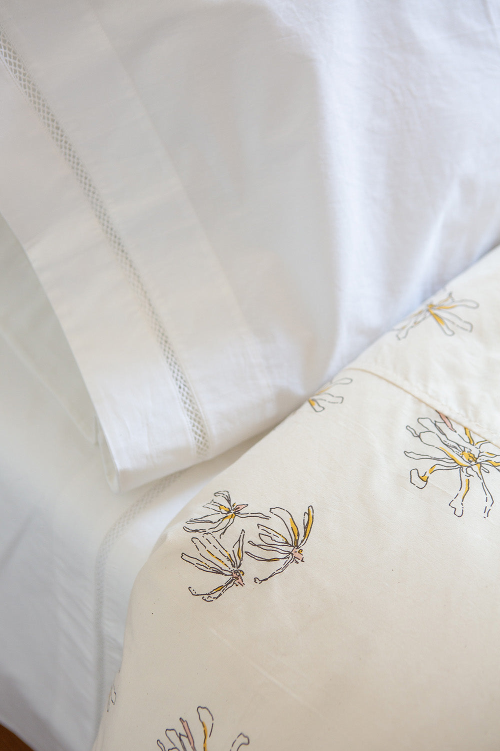 Cotton Duvet Cover In Stellata