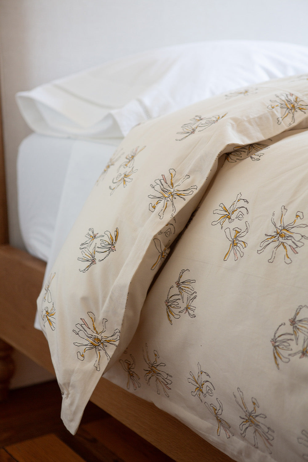 Cotton Duvet Cover In Stellata