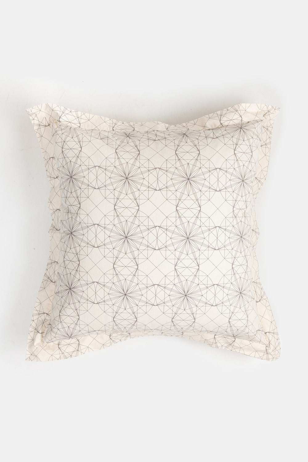 Cotton Euro Sham In Lena Wolff 'Drawn Star'