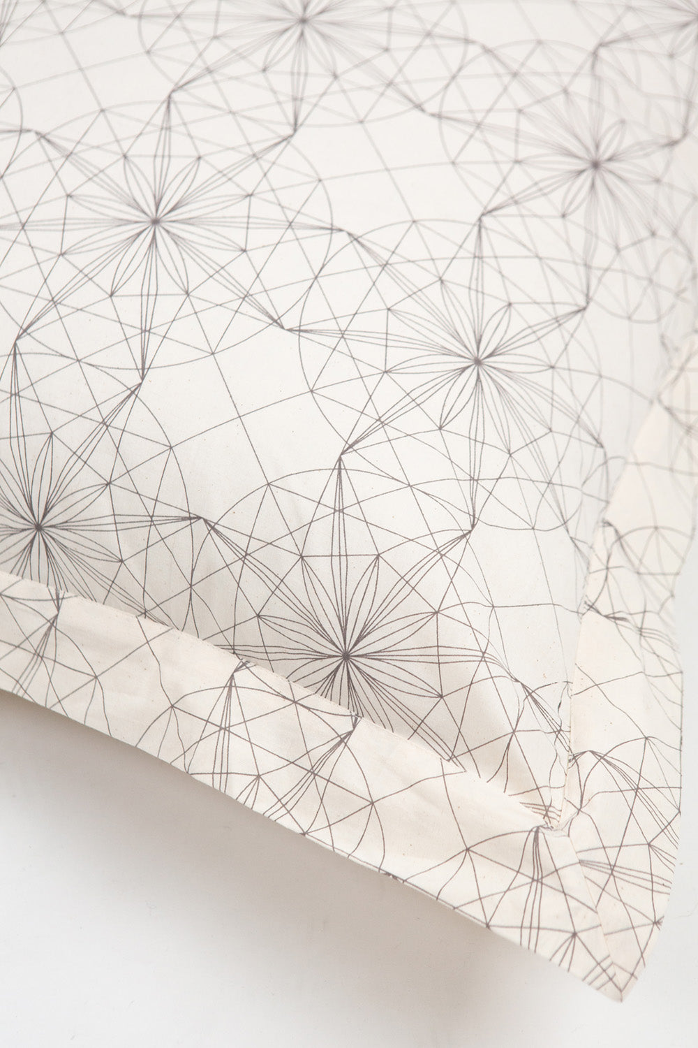 Cotton Euro Sham In Lena Wolff 'Drawn Star'