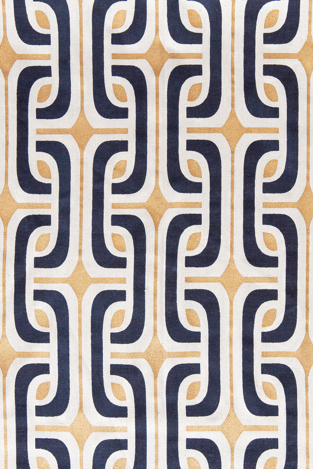 Super 1965 Cotton in Natural/Gold/Navy