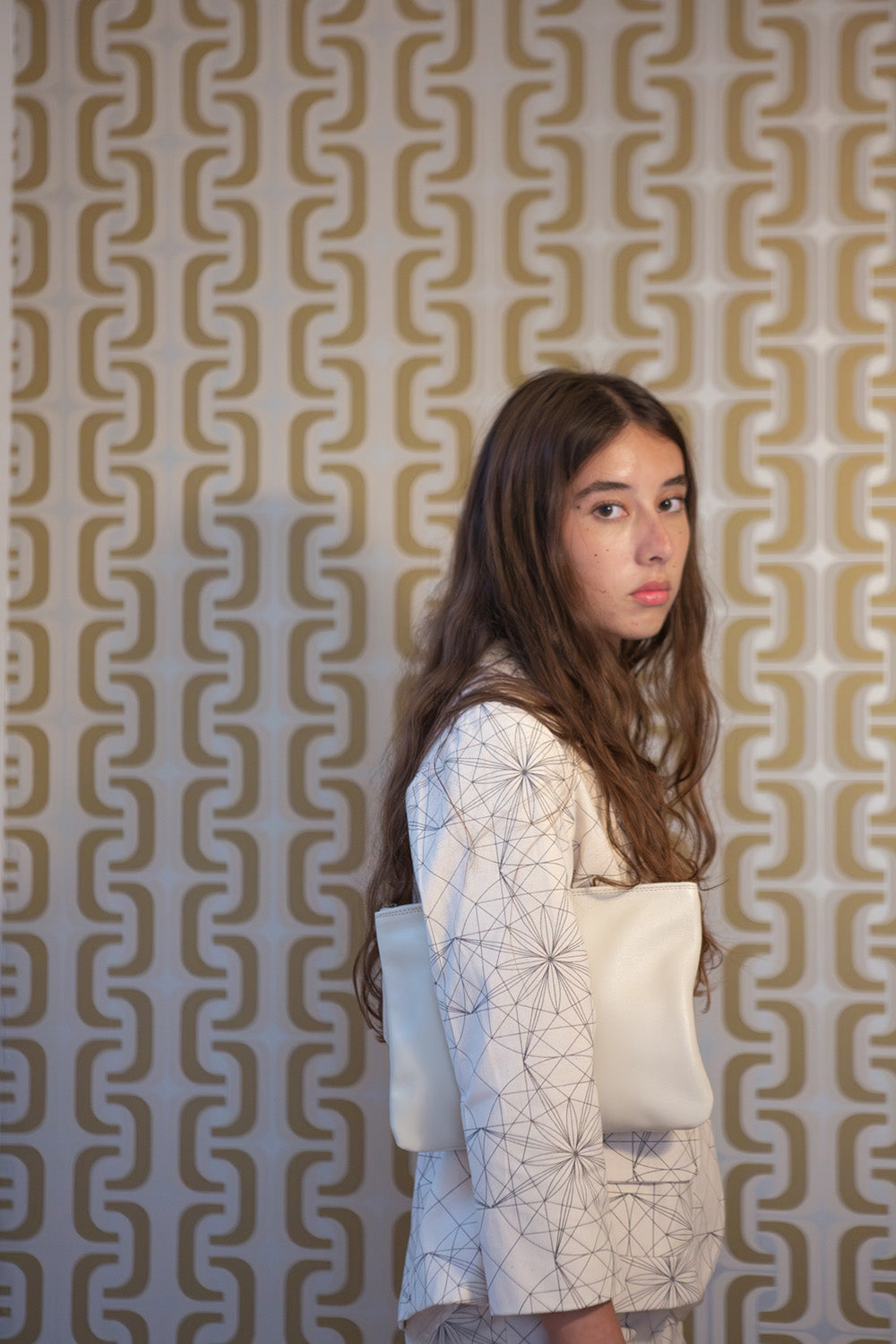 Flynn Cotton Jacket in Lena Wolff 'Drawn Star'