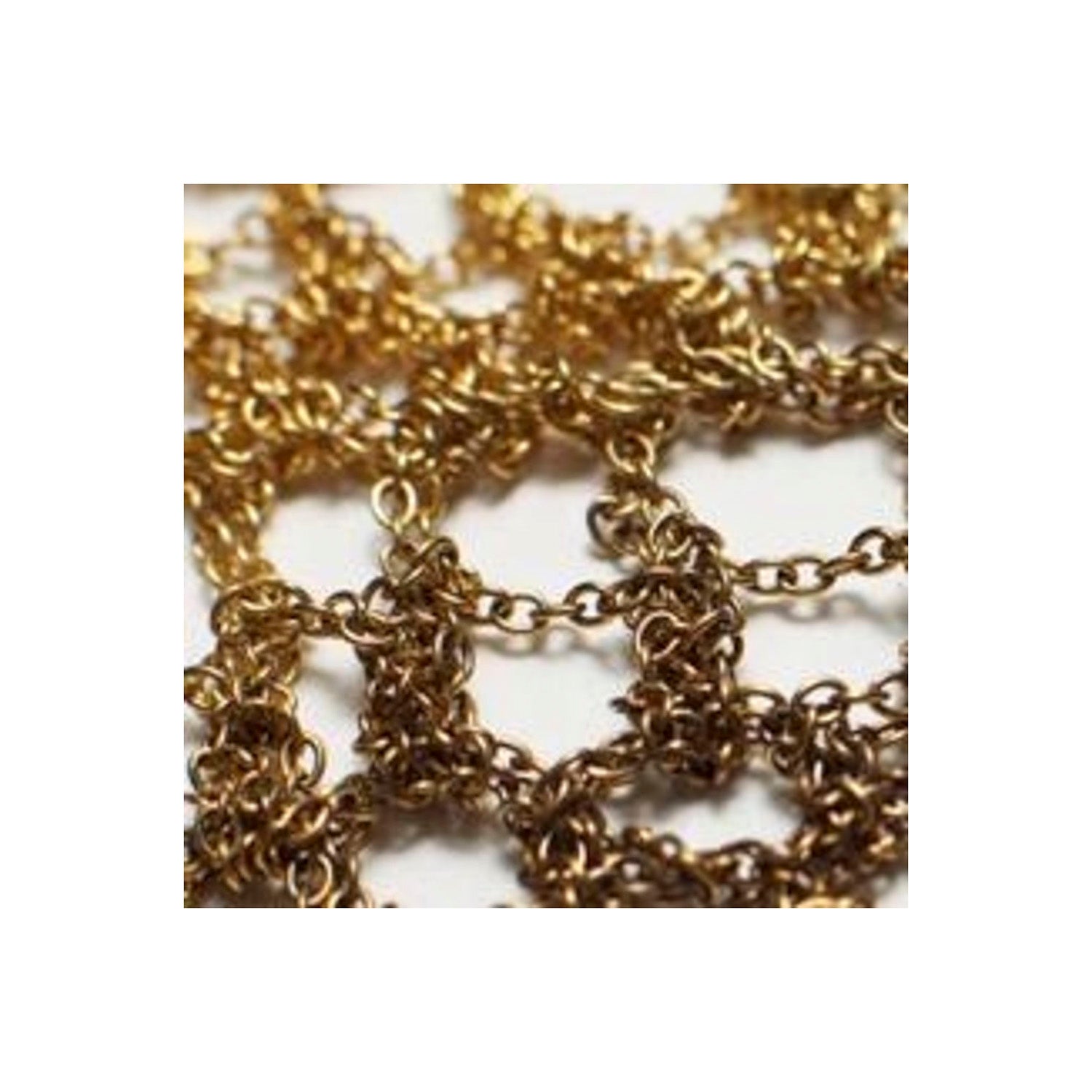 Arielle De Pinto Web Necklace in Gold Gradient