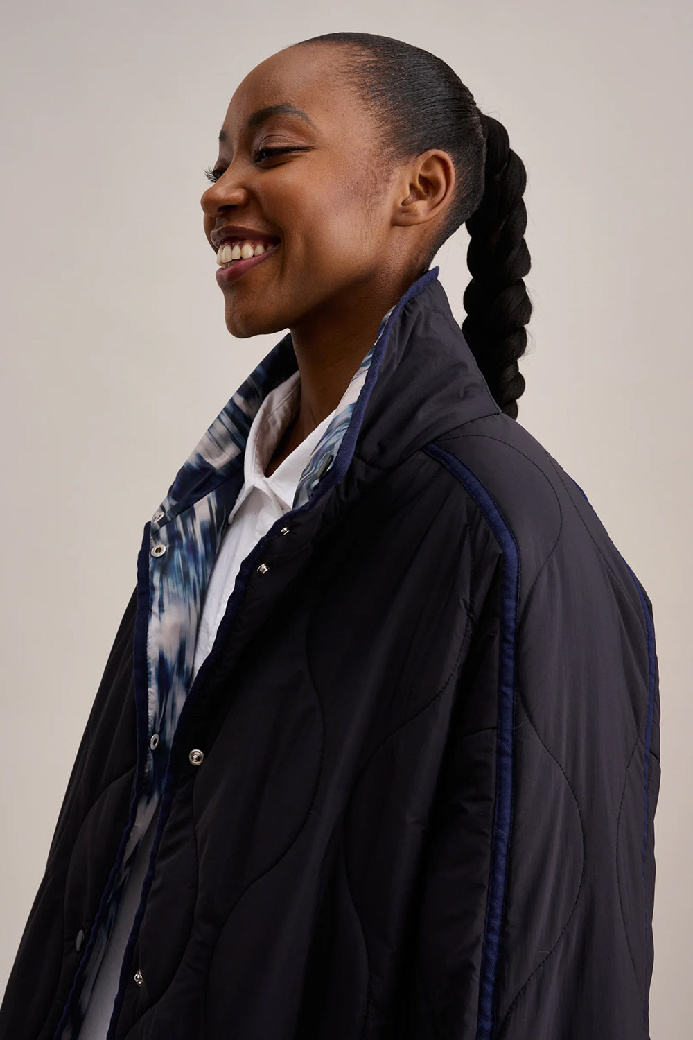 Bellerose Heddie Jacket In Black Beauty
