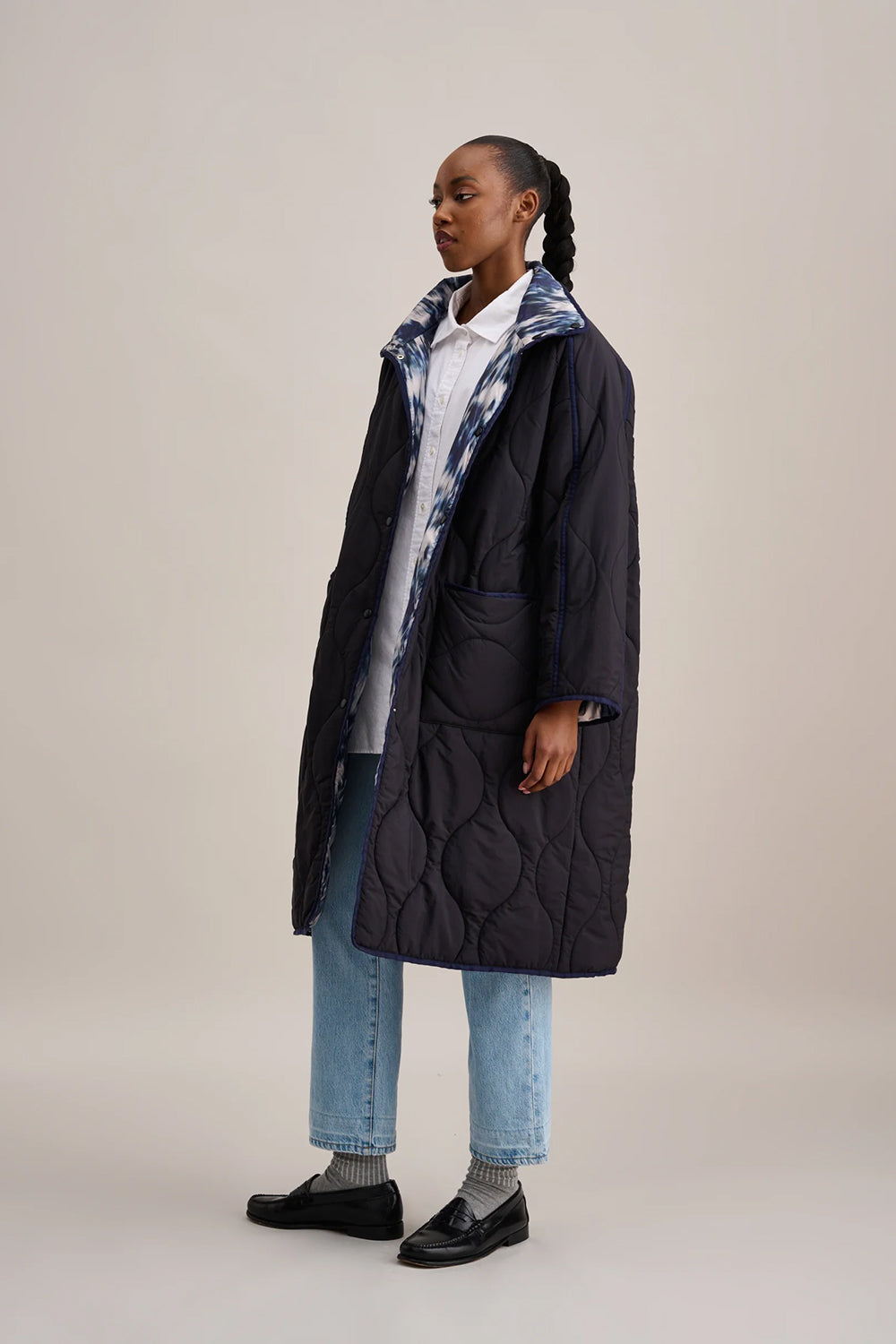 Bellerose Heddie Jacket In Black Beauty