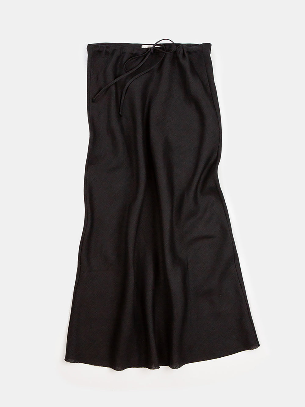 Isabelle Linen Skirt In Black