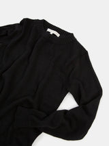Isla Pima Cotton Sweater In Black