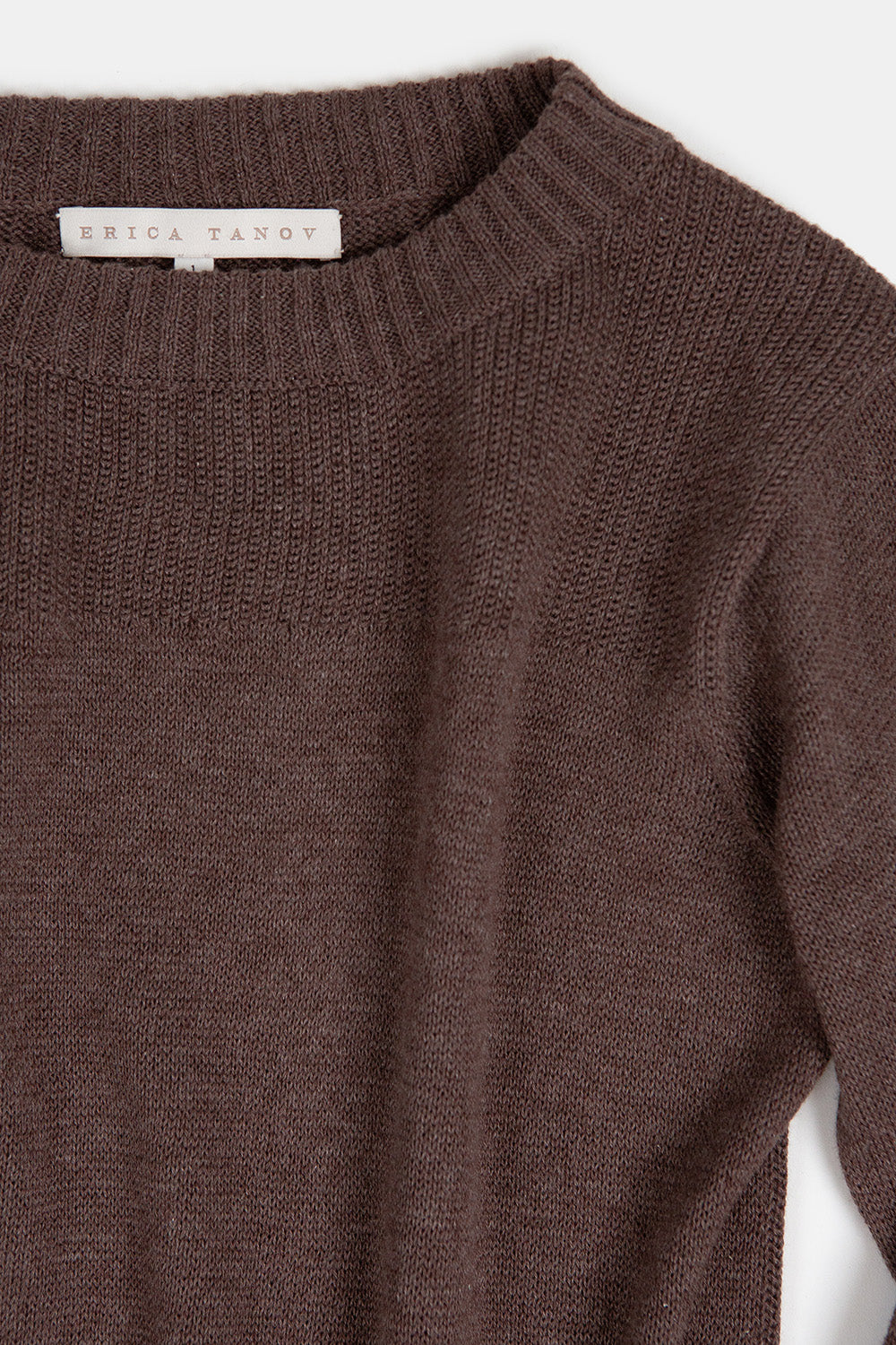 Isla Pima Cotton Sweater In Driftwood