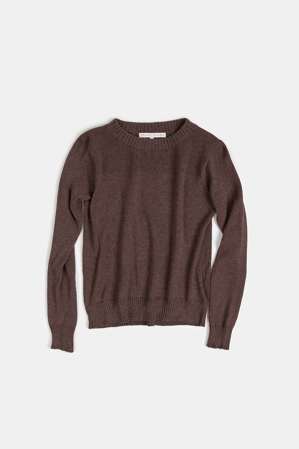 Isla Pima Cotton Sweater In Driftwood