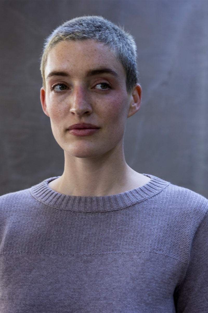 Isla Pima Cotton Sweater In Haze