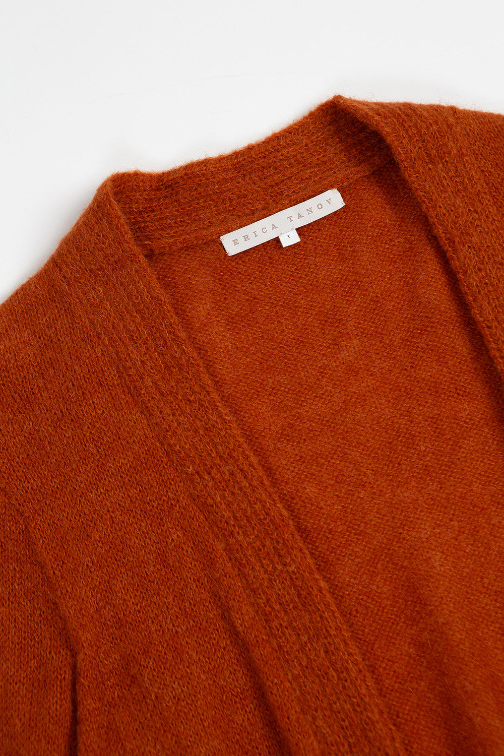 Joan Alpaca Silk Long Cardigan In Kabocha