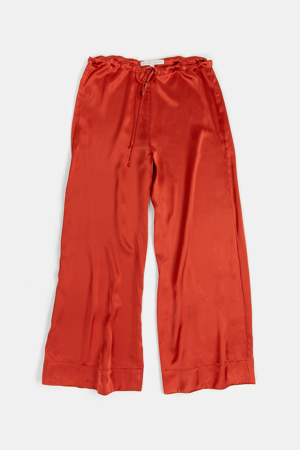 Jules Silk Charmeuse Pant in Rooibos