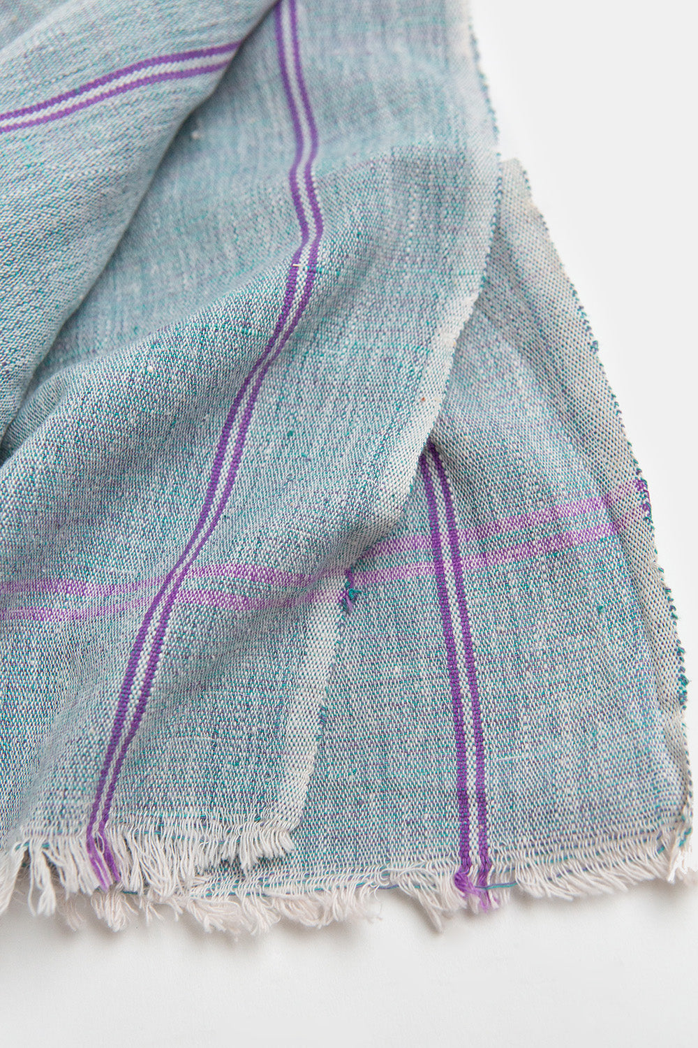 Khadi Cotton Towel in Ocean