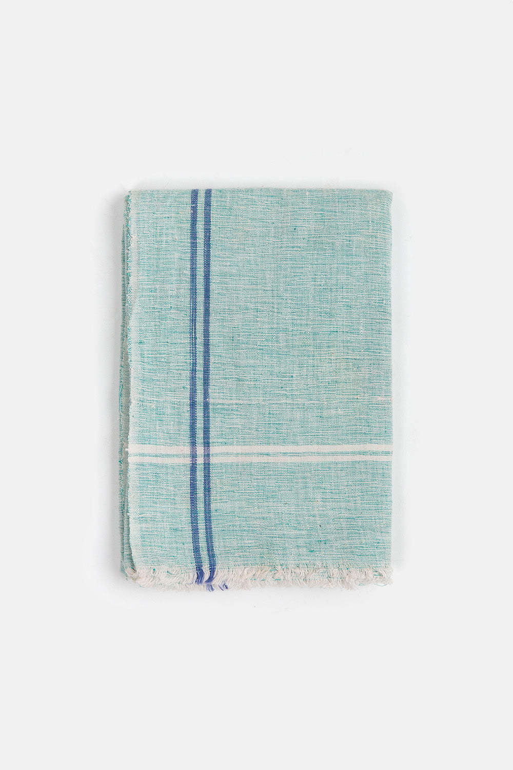 Khadi Cotton Towel in Ocean