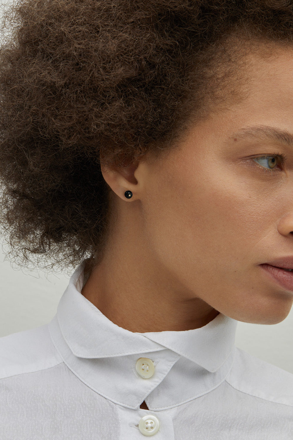 Kathleen Whitaker Onyx Stud