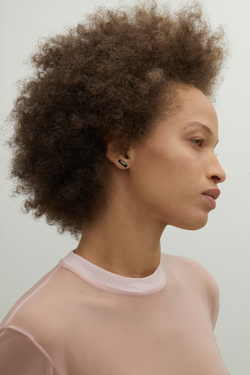 Kathleen Whitaker Onyx Staple Stud