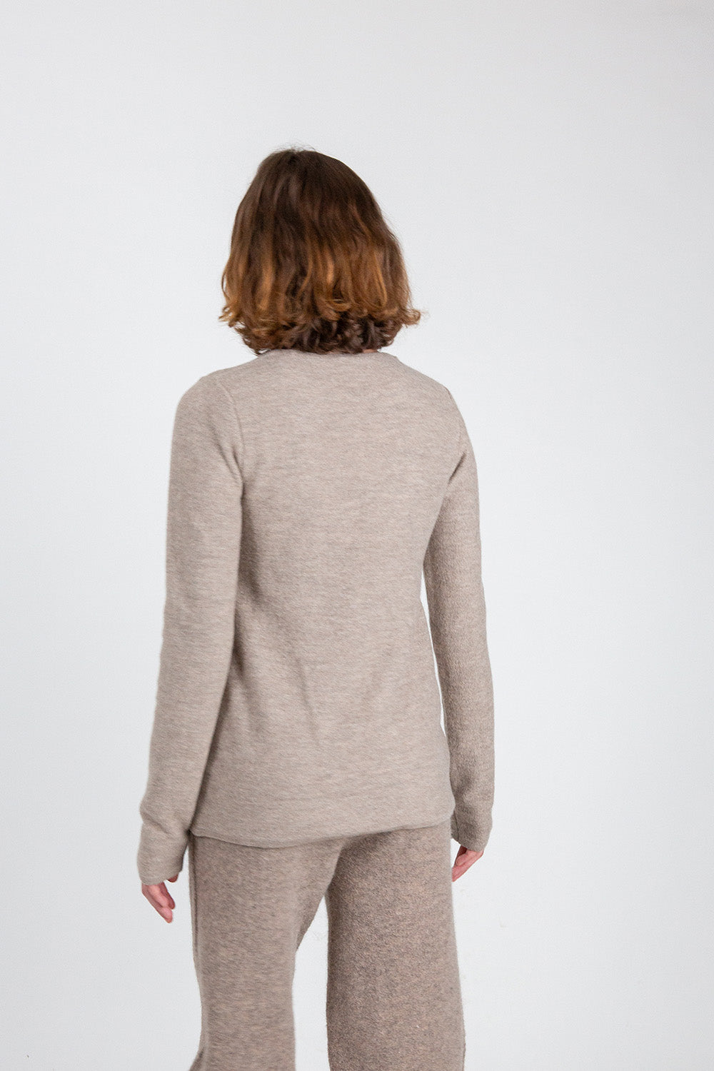 Lauren Manoogian Bell Crewneck In Dust