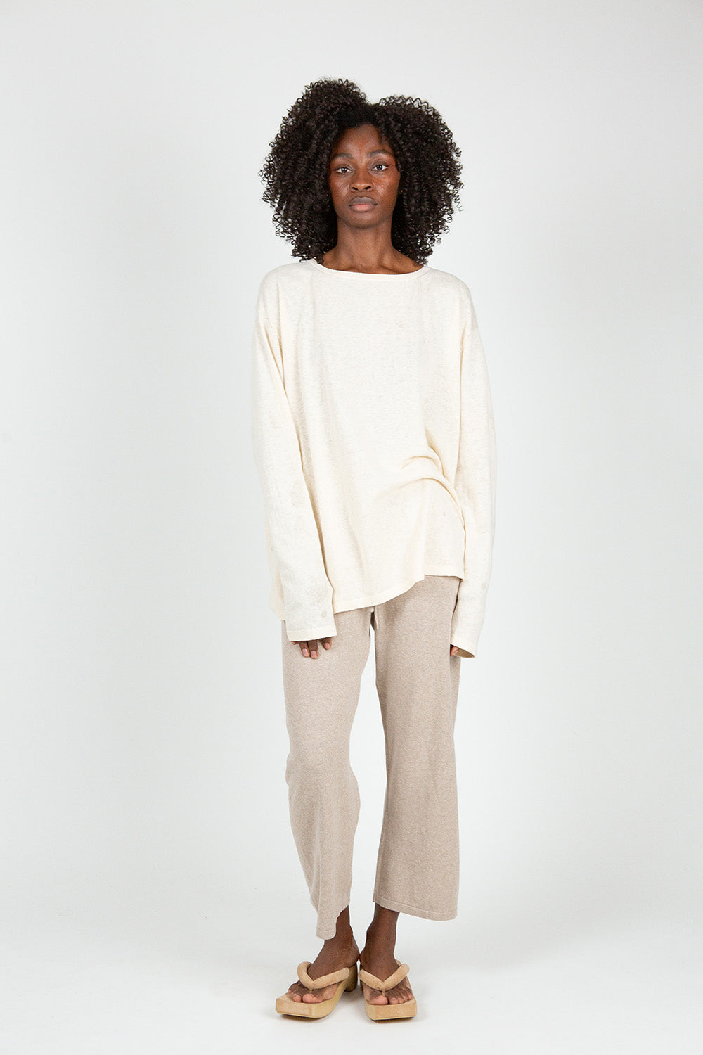 Lauren Manoogian Capri Pants in Sisal